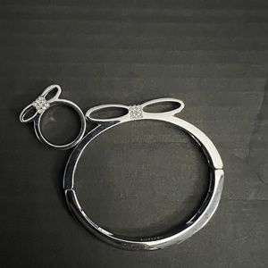 Lia sophia bow ring and bracelet
